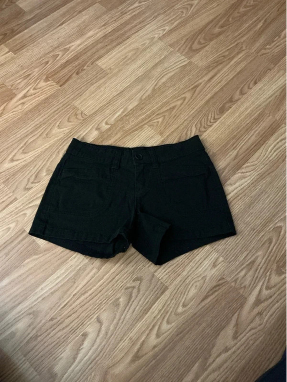 Y2K Unionbay Black Low Rise Shorts Size 1 (25W)